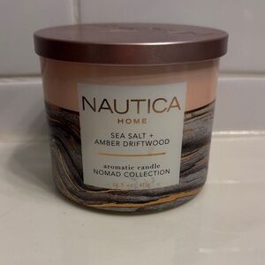Nautica Home Sea Salt + Amber Driftwood Candle - 14.5 oz